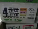 Lot of (4) Cases of Excel One 4-Part Reverse Paper, 8 1/2 X 11.