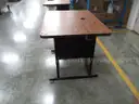 Lot of (1) 42&#x22; X 30&#x22; Computer Table.