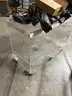 Lot of Misc. Stands, Displays, File Carts, and Chairs.