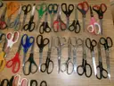 Lot of (63) Various Scissors.