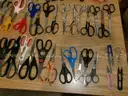 Lot of (63) Various Scissors.