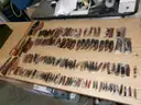 Lot of 135 Various Wood Handle Knives.