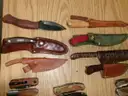 Lot of 135 Various Wood Handle Knives.