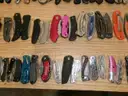 Lot of 170 Single Blade Knives.