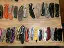 Lot of 170 Single Blade Knives.