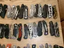 Lot of 170 Single Blade Knives.