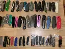 Lot of 165 Single Blade Knives.