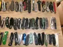 Lot of 165 Single Blade Knives.