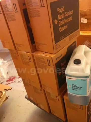 Lot of (69) Various New EcoLab Cleaning Solutions.