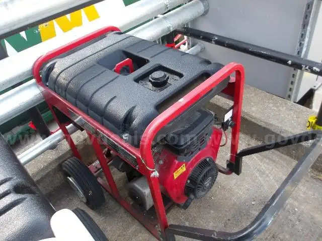 Lot of (2) Generac Generators.