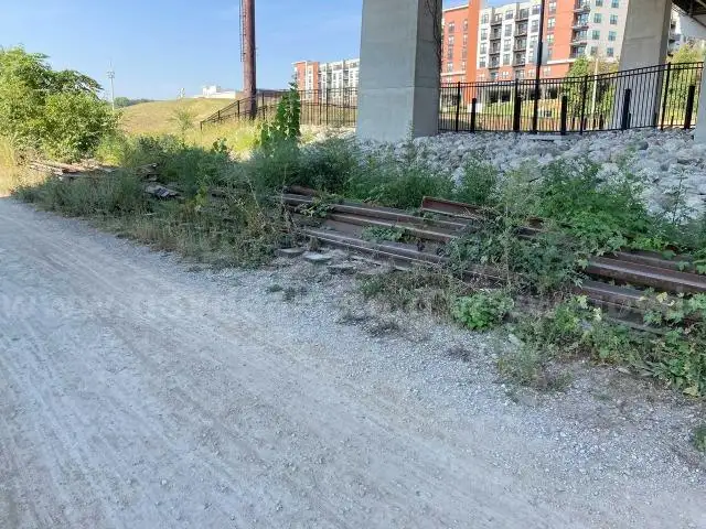 Lot of Approx. (50) Scrap Steel Rails.