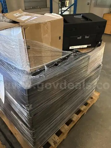Lot of (1) Pallet of Mostly ESPON WorkForce Pro WF-3720 and Printer Ink.
