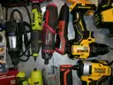 Lot of Various Drills, Drill Bits, and Various Tools.
