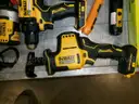 Lot of Various Drills, Drill Bits, and Various Tools.