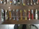 Lot of (200) Wood Knives.