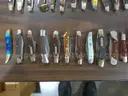 Lot of (200) Wood Knives.
