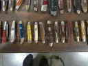 Lot of (200) Wood Knives.