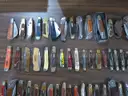 Lot of (200) Wood Knives.