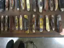 Lot of (200) Wood Knives.