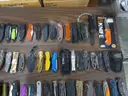 Lot of (101) Single Blade Knives.