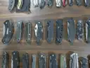 Lot of (95) Single Blade Knives.