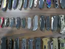 Lot of (95) Single Blade Knives.