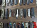 Lot of (95) Single Blade Knives.