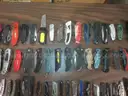 Lot of (100) Single Blade Knives.