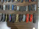 Lot of (100) Single Blade Knives.