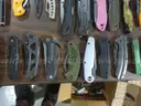 Lot of (100) Single Blade Knives.