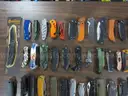 Lot of (100) Single Blade Knives.