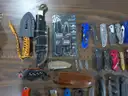 Lot of (100) Single Blade Knives.