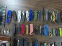 Lot of (100) Single Blade Knives.