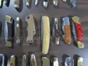 Lot of (106) Wood Knives.