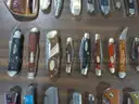 Lot of (106) Wood Knives.