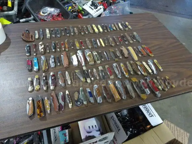 Lot of (106) Wood Knives.