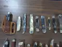 Lot of (106) Wood Knives.
