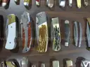 Lot of (106) Wood Knives.