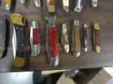 Lot of (106) Wood Knives.