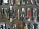 Lot of (106) Wood Knives.