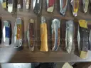 Lot of (106) Wood Knives.