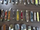 Lot of (106) Wood Knives.