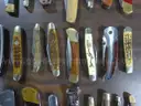 Lot of (106) Wood Knives.