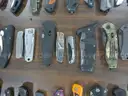 Lot of (110) Single Blade Knives.