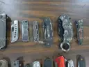 Lot of (110) Single Blade Knives.