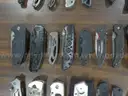 Lot of (110) Single Blade Knives.