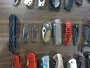 Lot of (110) Single Blade Knives.