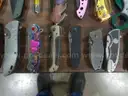 Lot of (110) Single Blade Knives.