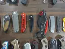Lot of (110) Single Blade Knives.