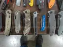 Lot of (110) Single Blade Knives.
